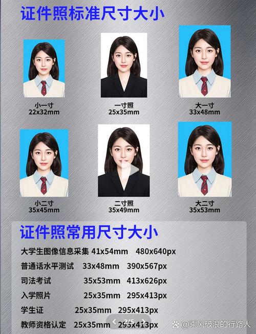 1寸2寸电子版一样吗