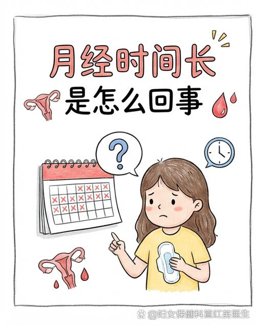 月经沥沥拉拉十来天是什么情况