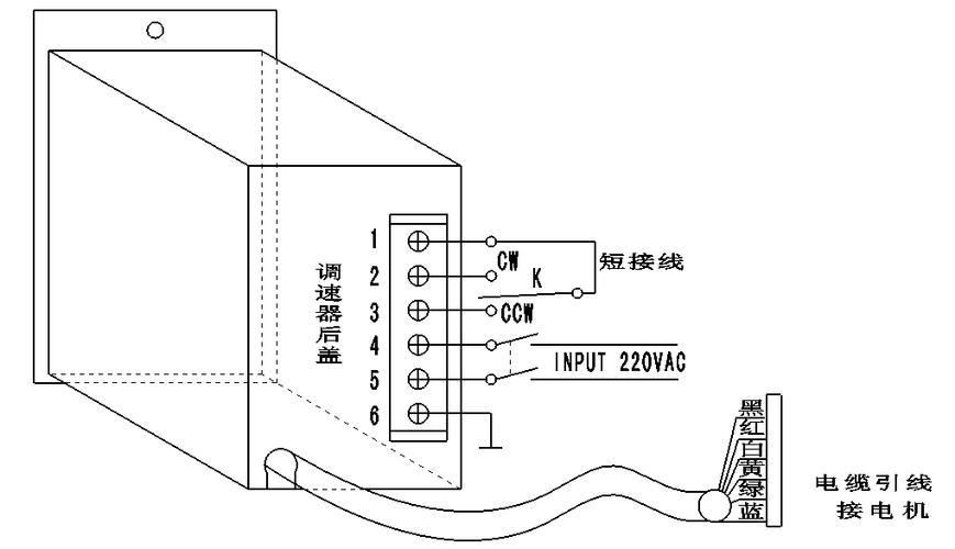 二根线调速器正确接法