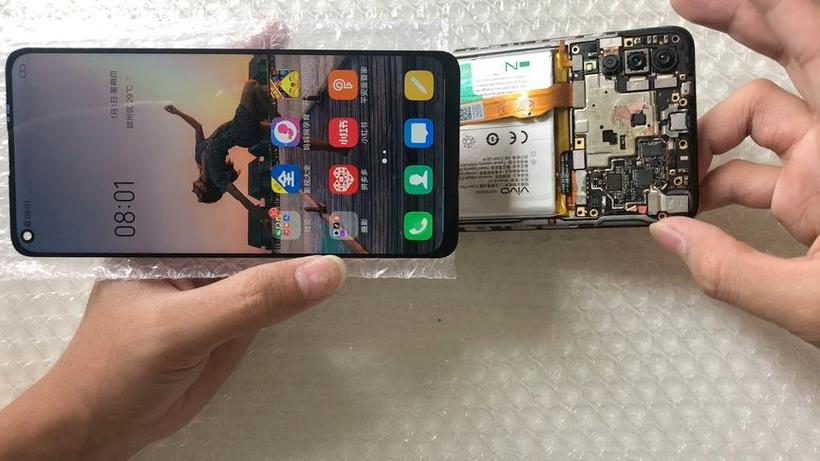 vivoz5x屏幕更换教程