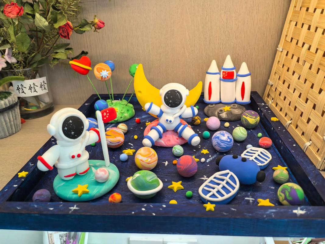 捏塑比赛作品 宇宙