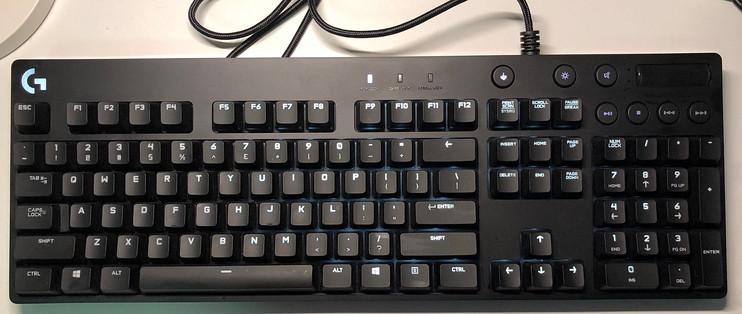 罗技g610呼吸灯快捷键