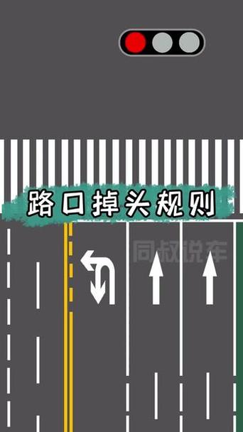 左转弯掉头图片大全