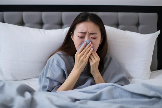 女朋友说感冒了难受