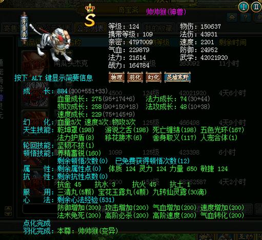 问道飞升的宠物能洗吗