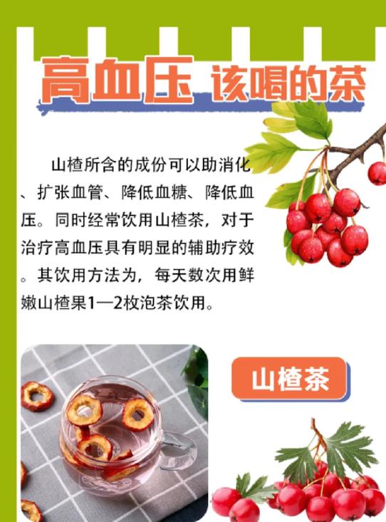 降血压喝什么茶