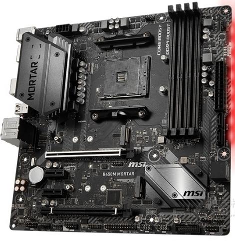 微星b450m主板详细图