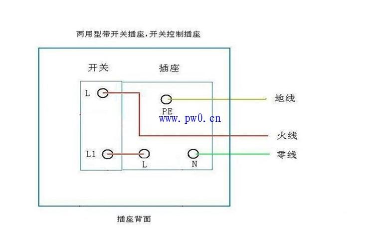 公牛定时插座电路图