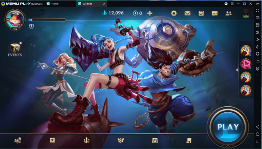 平板能打lol端游吗