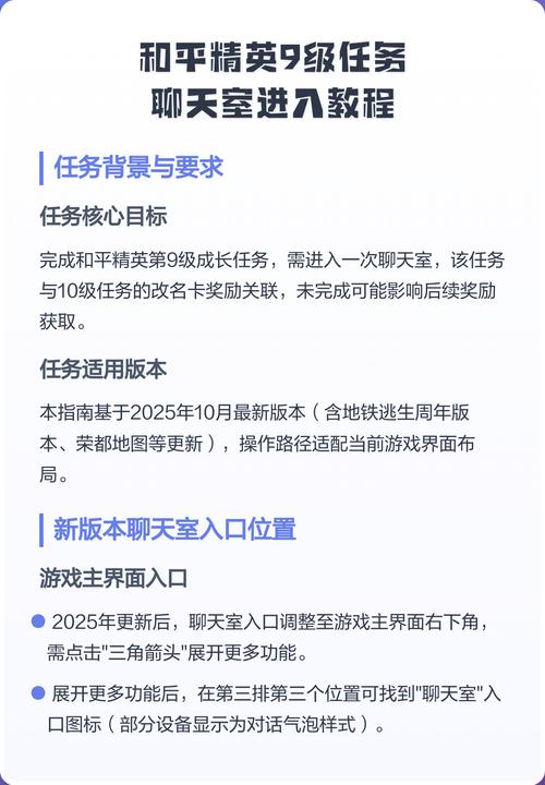 9级聊天室任务流程