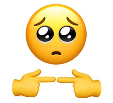 眼睛水汪汪委屈emoji