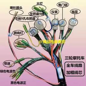 三轮摩托车全车接线图