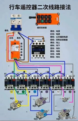 220v接触器实物接线图