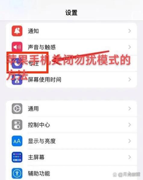 苹果开了勿扰模式还是有声音