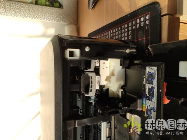 佳能mg3680换墨盒图解