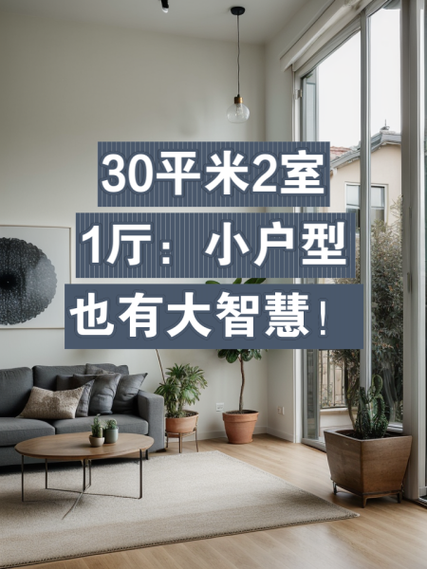 30平米一厅一厨一卫