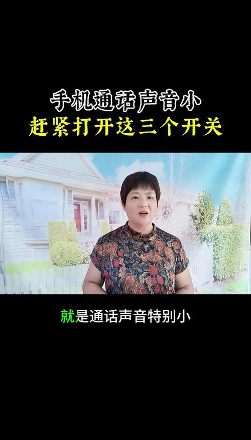 手机通话声音小怎么办