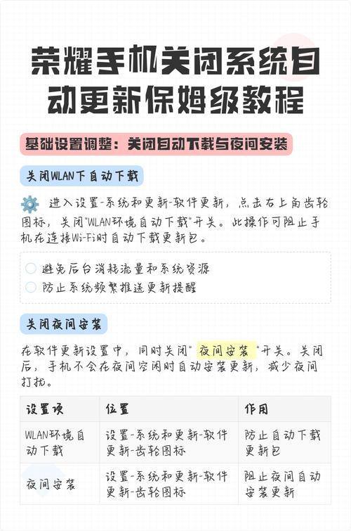 如何关闭荣耀手机自动更新