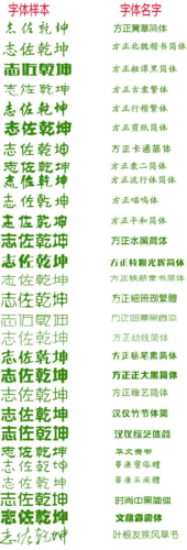 免费字体下载使用