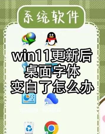 电脑屏幕上字体变白了怎么办