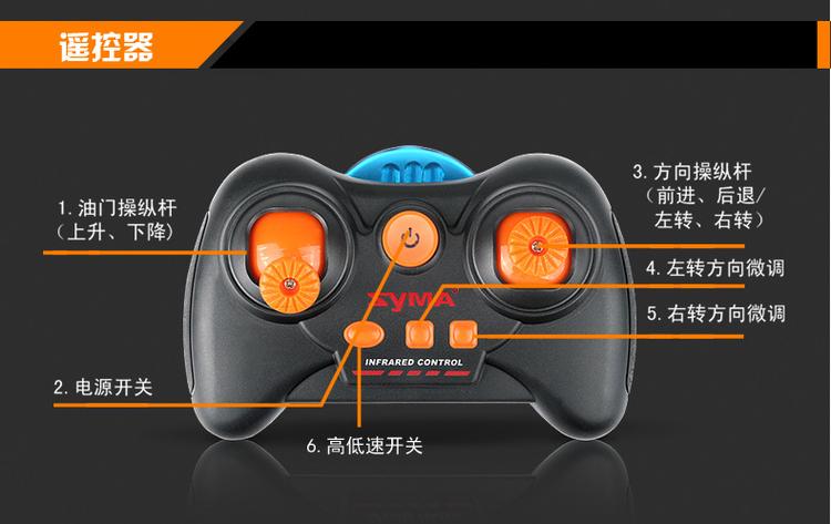 syma遥控飞机说明书