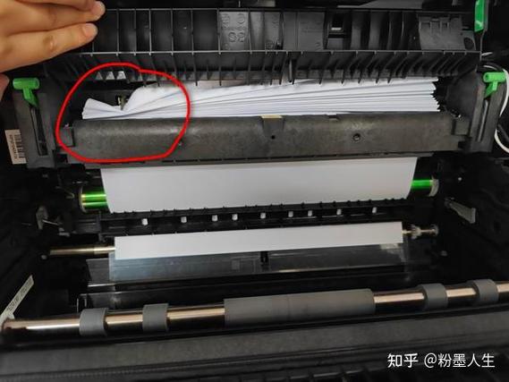 惠普打印机一打就卡纸