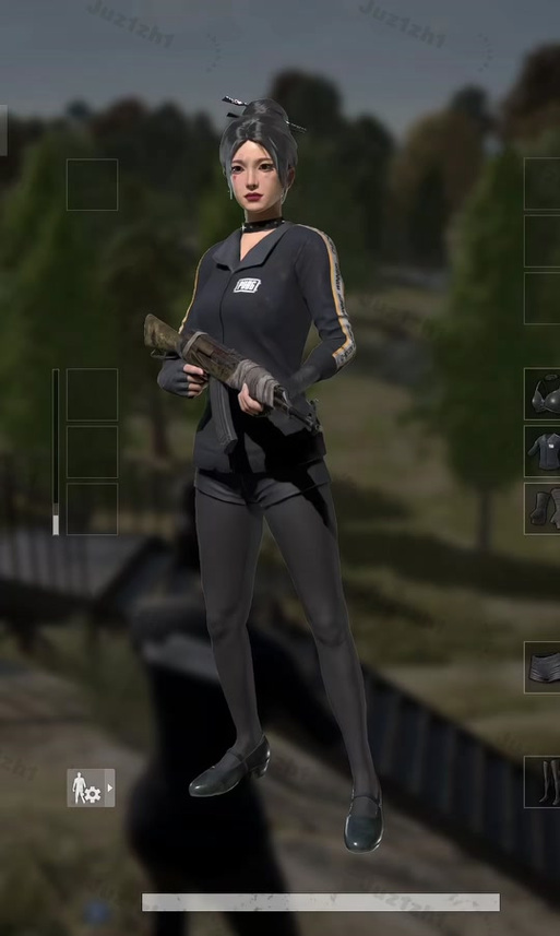 绝地求生pubg黑色套装