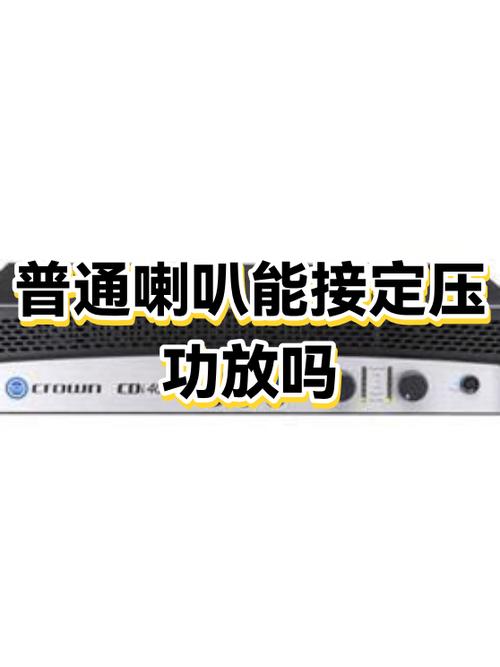 单独喇叭可以接功放吗