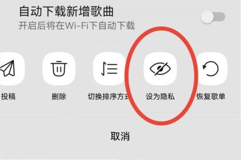 qq音乐隐私权限在哪里设置