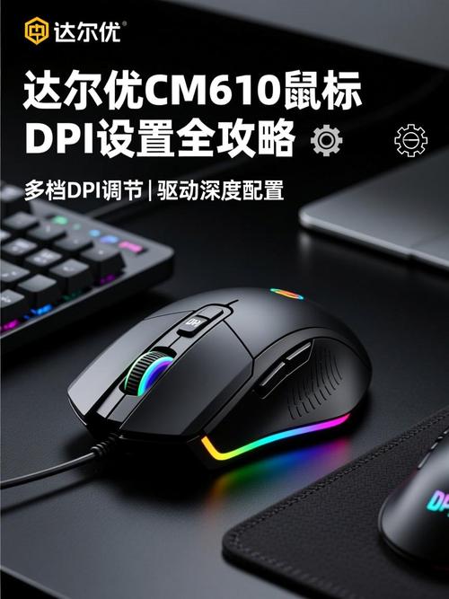 达尔优鼠标dpi