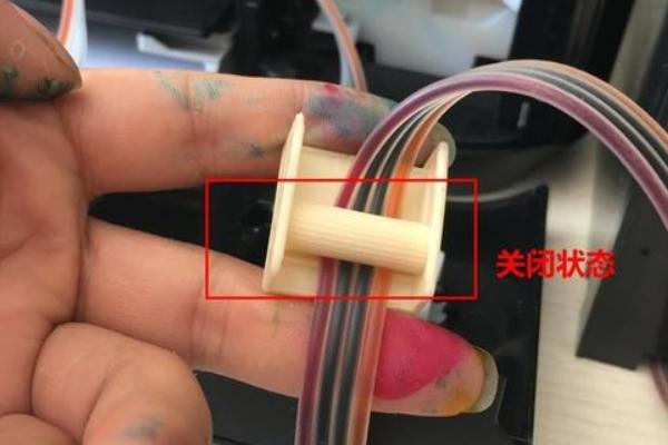 惠普墨盒排气孔图解