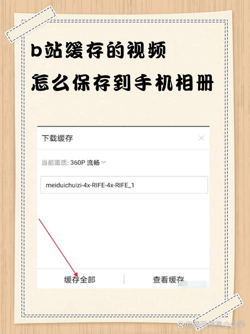 b站缓存怎么保存到相册