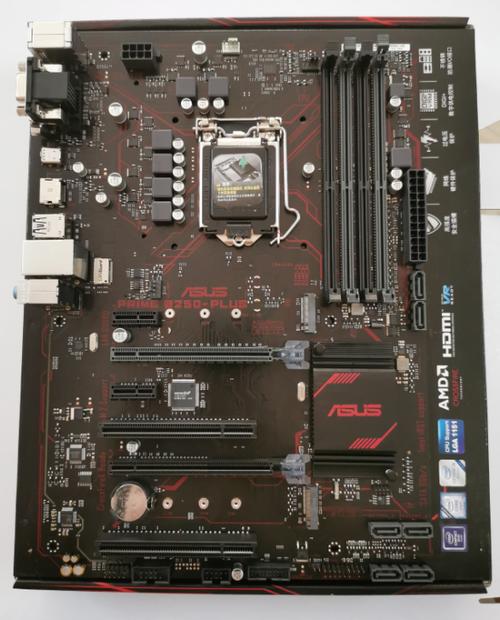 华硕b250mplus主板内存条