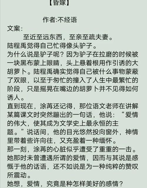 男主是医生女主是著名作家小说