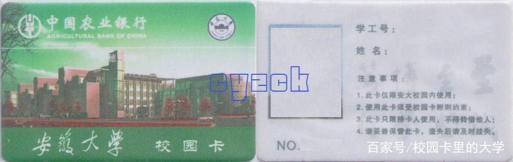 校园一卡通 饭卡