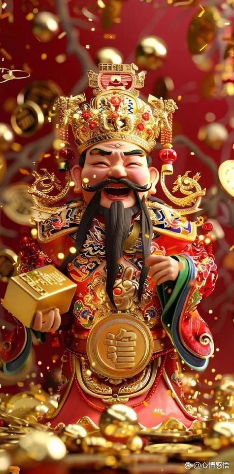 金财神银财神招财进宝拜财神