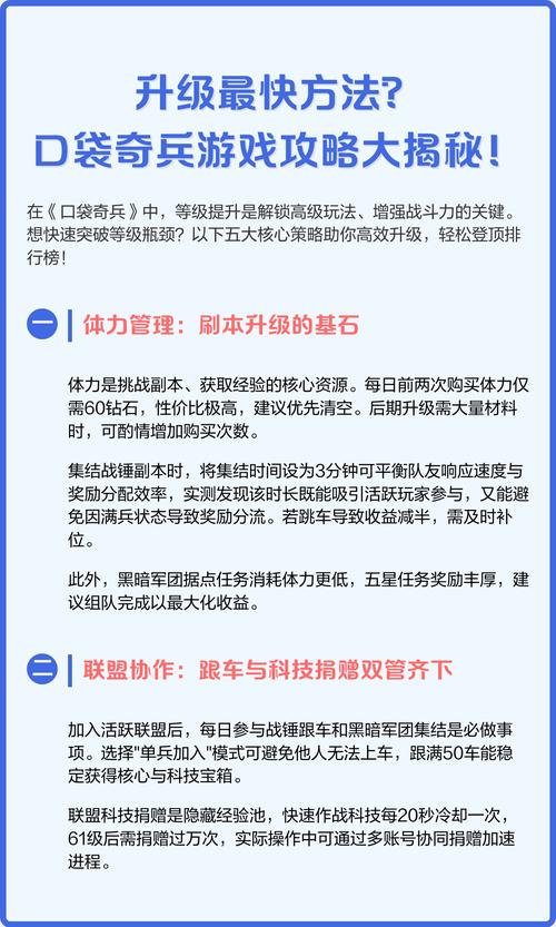 口袋奇兵指挥中心升级条件