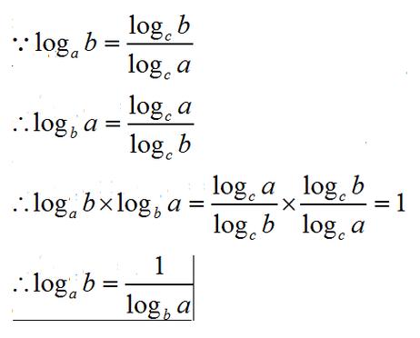 log基本运算公式