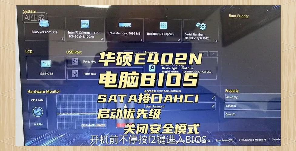 华硕BIOS升级