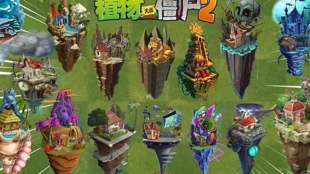 pvz2被删除的几个世界