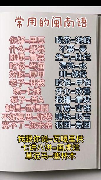 闽南话翻译器(中文)