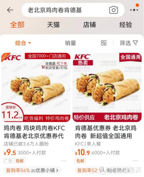 中国银行50元肯德基代金券