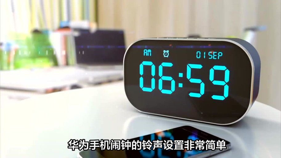 华为闹钟震动
