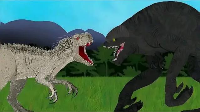 畸王龙vs霸王龙.