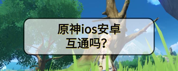 原神安卓和苹果可以互通吗