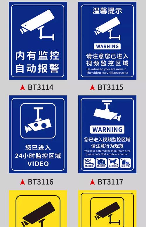 注意你已进入监控区域