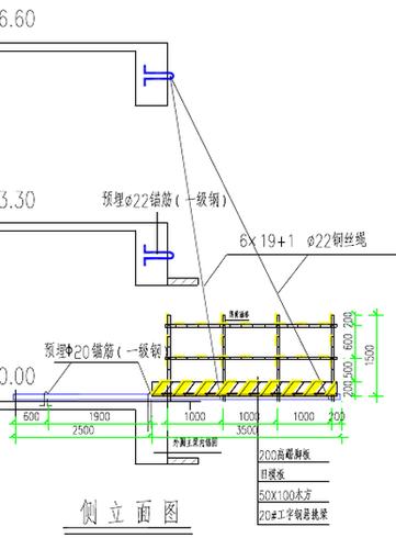卸料平台尺寸图集