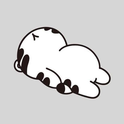 躺着的emoji