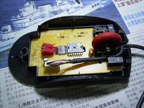 联想m20鼠标拆解