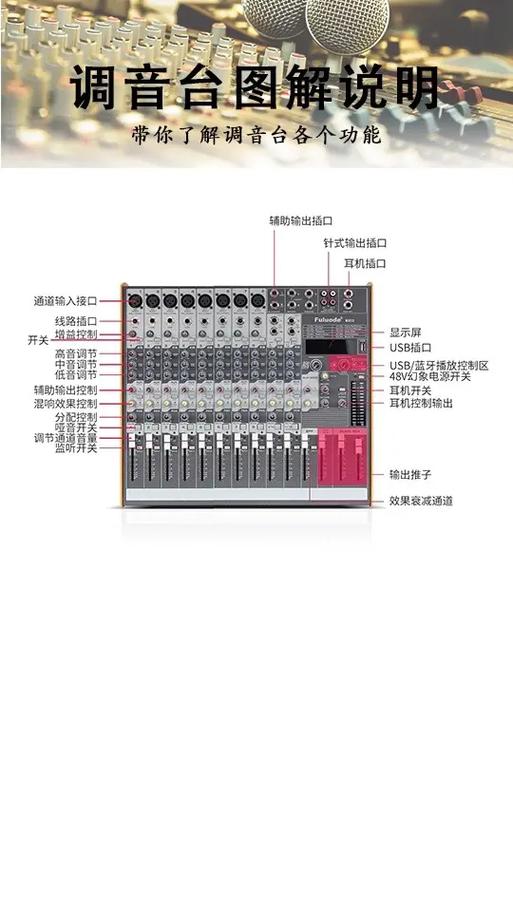 仙之音调音台的调试教程